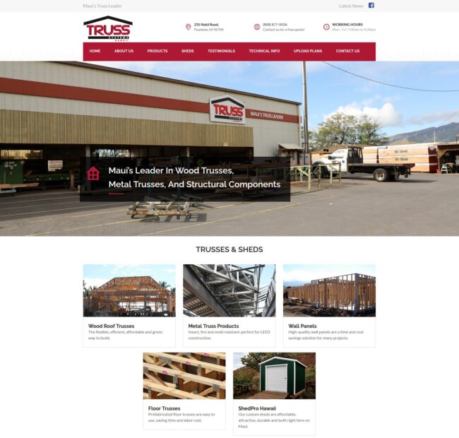 Truss Systems Hawaii