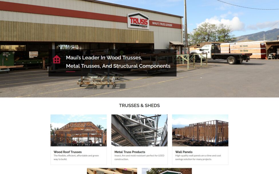 Truss Systems Hawaii